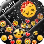 sad emojis gravity theme android application logo